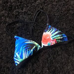 Reversible Tropical Bikini Top 🔴